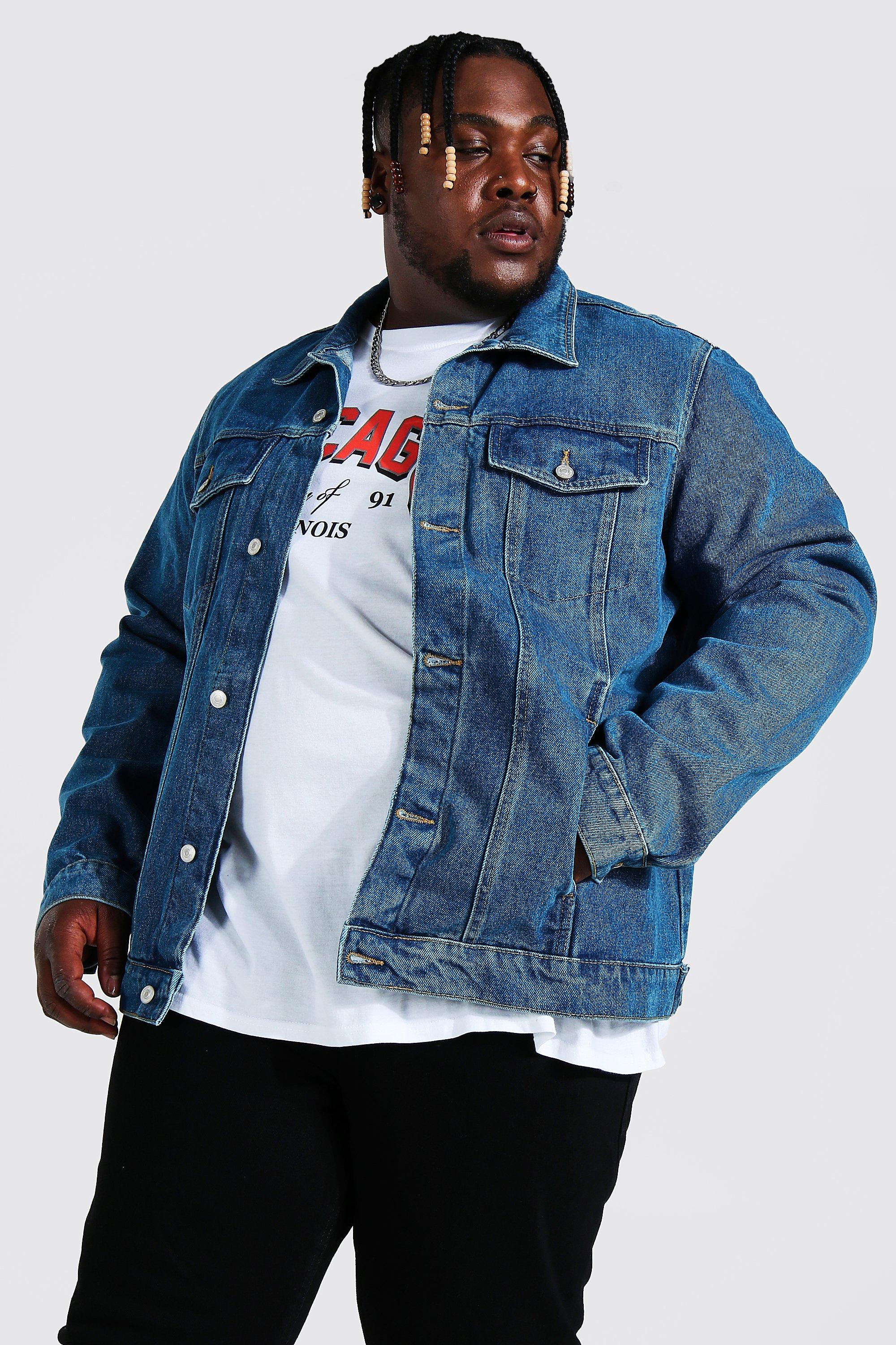 Boohoo plus on sale size denim jacket